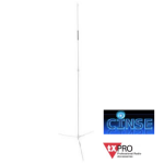 TXAB144430 Antena Base VHF UHF, Omnidireccional, Rango de Frecuencia 144 - 148   430 - 440 MHz. TXAB144430