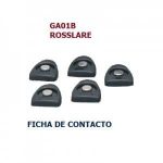 Ficha de Contacto con base color negro.